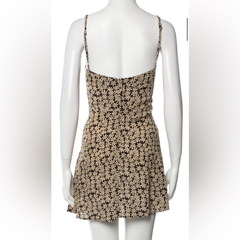 Reformation mini dress floral size 4 - Picture 2 of 6